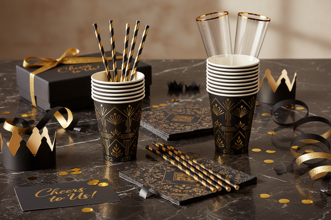 Plates, Cups & Napkins