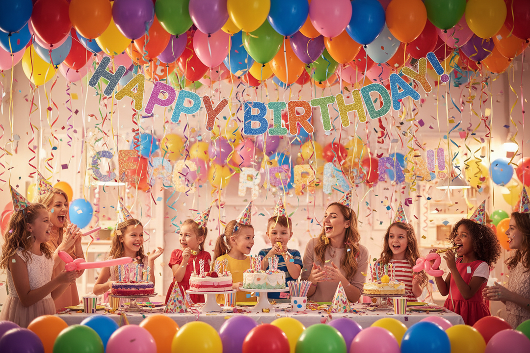 Birthday Party Balloons