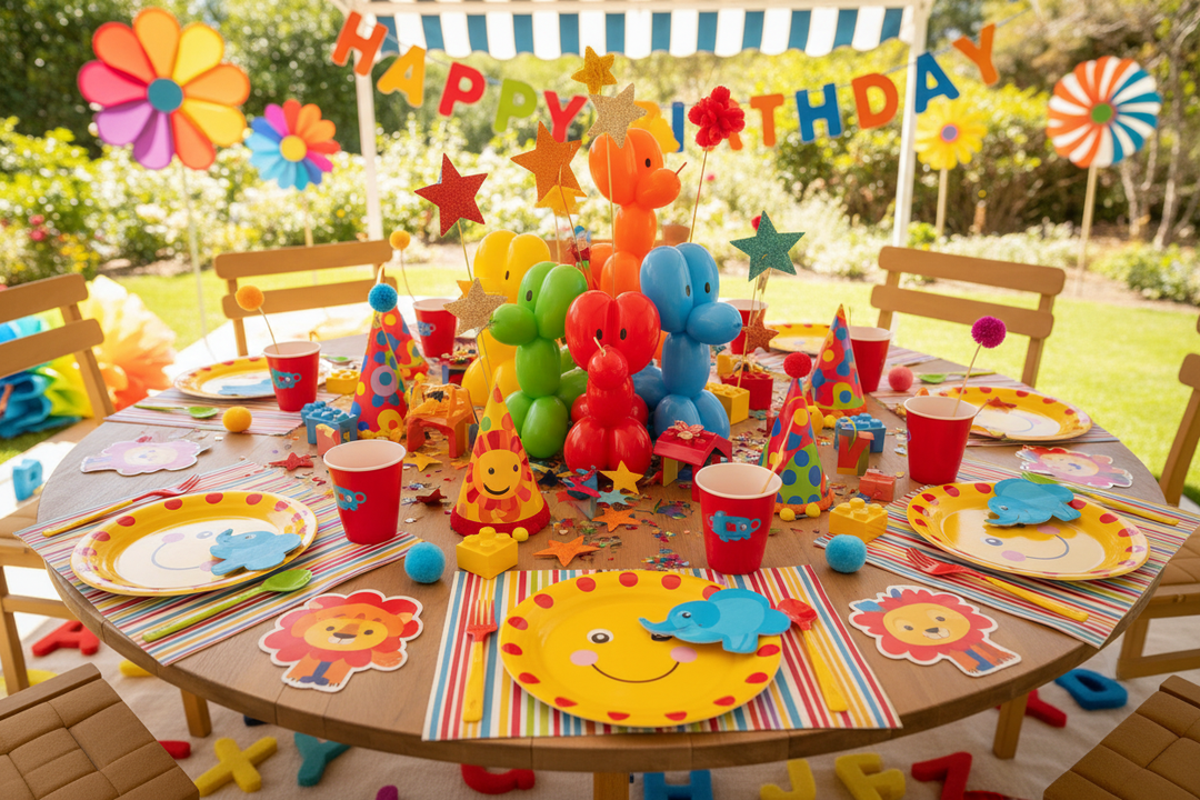 Kids Table Decorations Collection