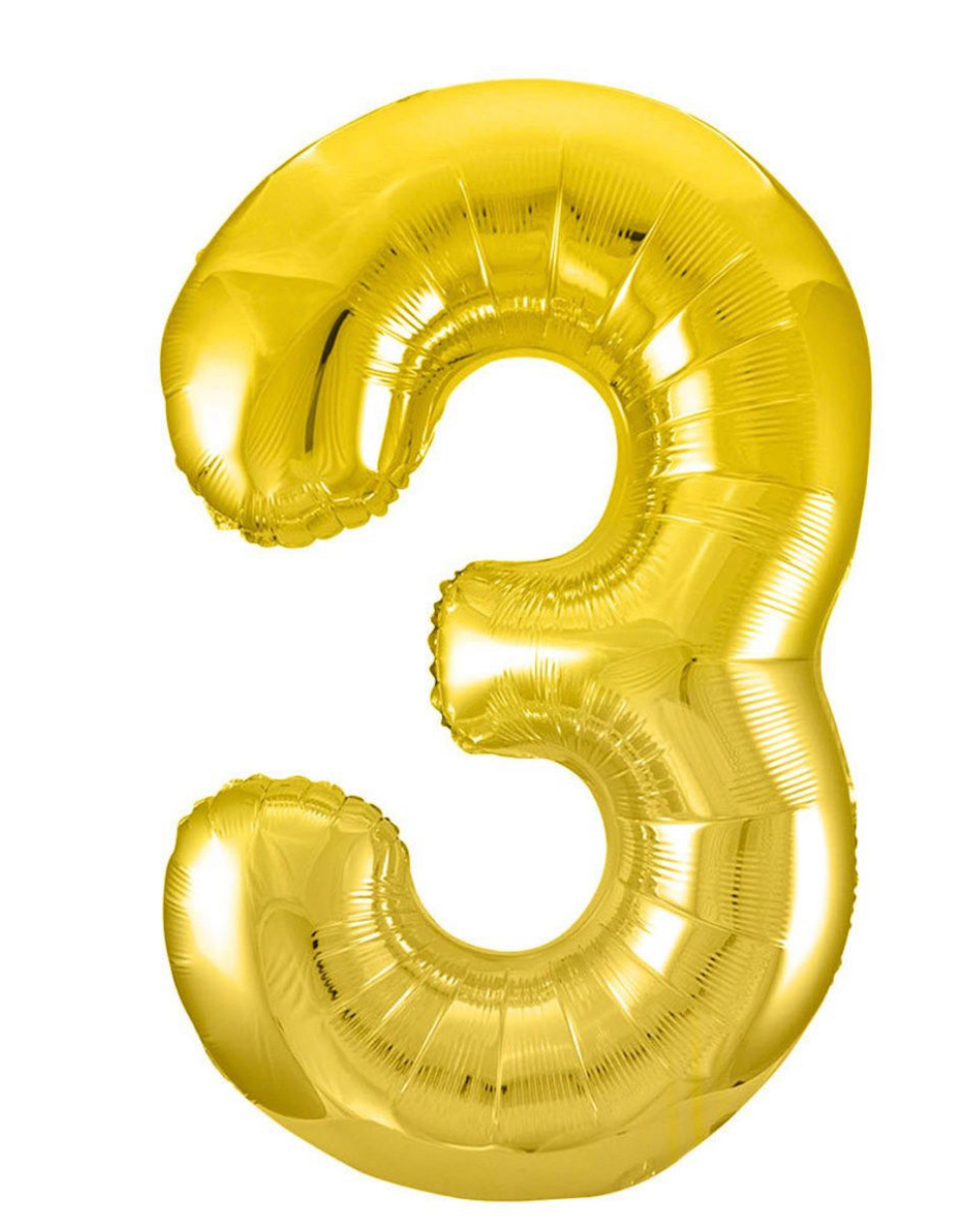 Gold Number 1 Balloon