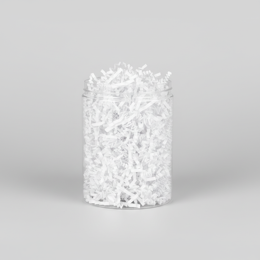 White Shredded Paper - Gift Basket Filler