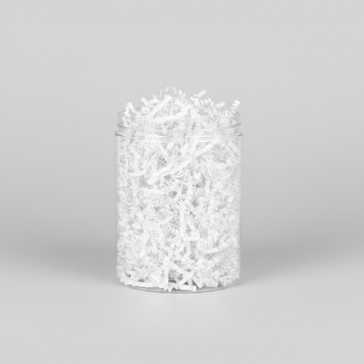 White Shredded Paper - Gift Basket Filler
