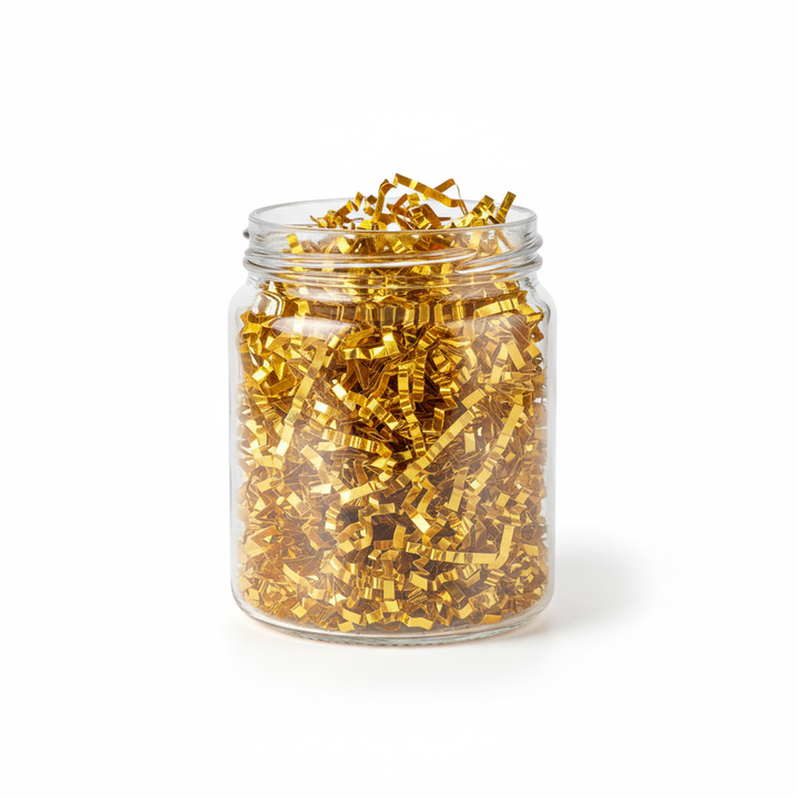 Gold Shredded Paper - Gift Basket Filler