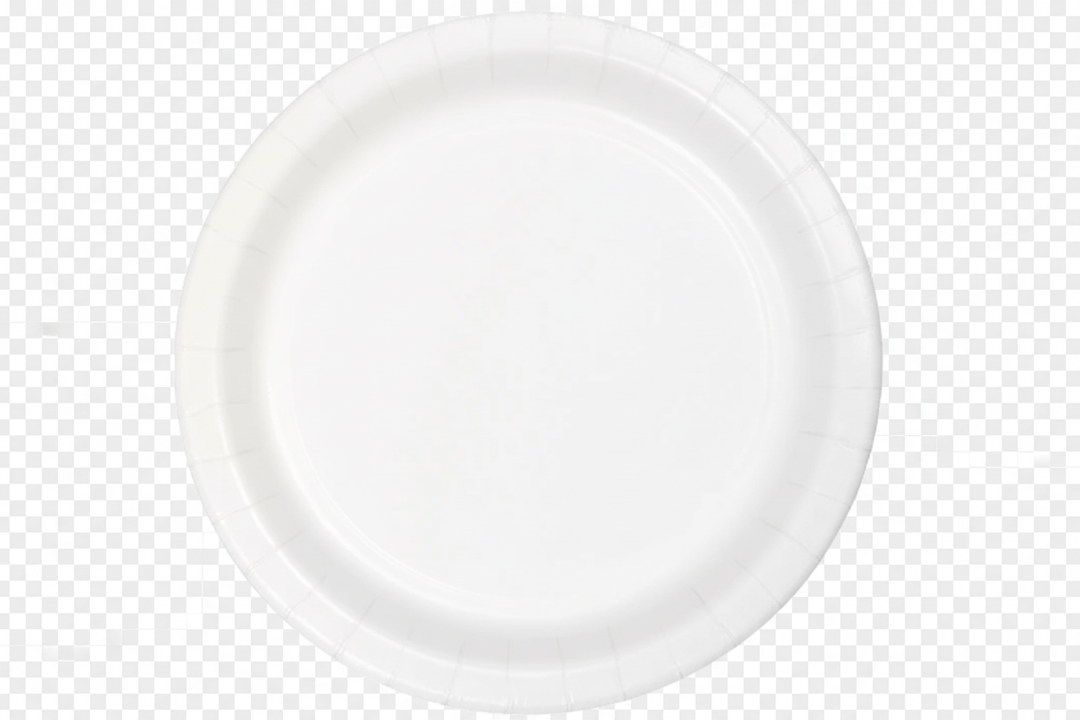 White Paper Plate 9inch