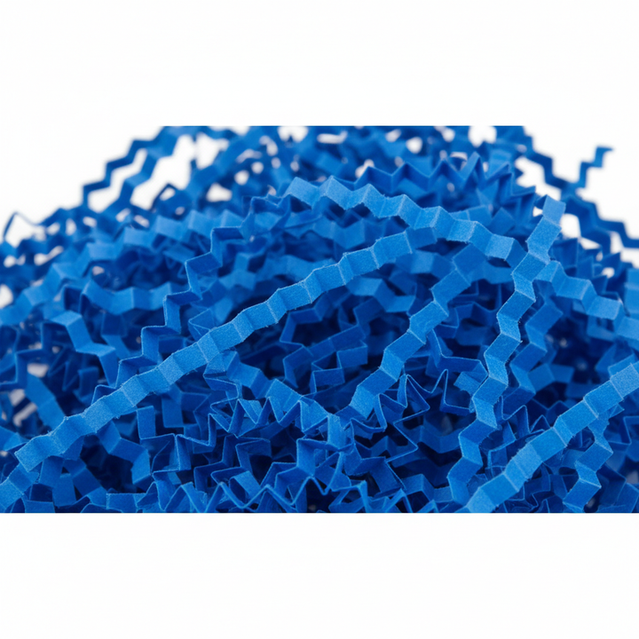 Blue Shredded Paper - Gift Basket Filler